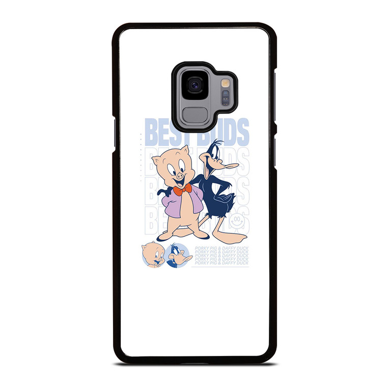 PORKY PIG AND DAFFY DUCKS BEST BUDS Samsung Galaxy S9 Case Cover