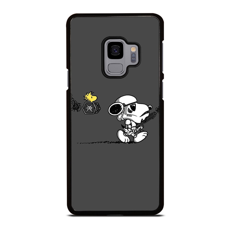 SNOOPY AND WOODSTOCK THE PEANUTS STAR WARS Samsung Galaxy S9 Case Cover