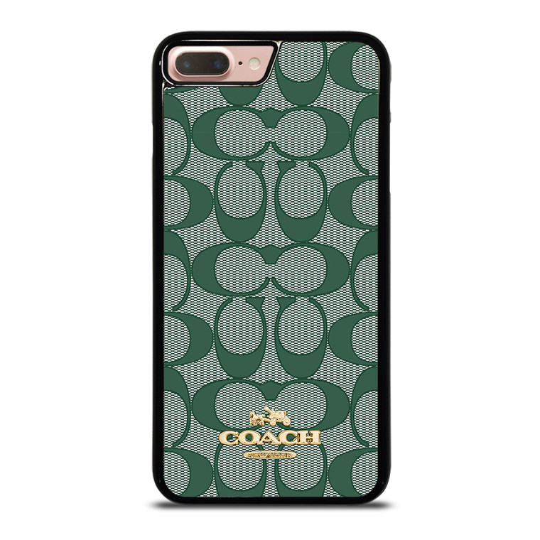 COACH NEW YORK LOGO GREEN ICONS iPhone 7 / 8 Plus Case Cover COACH NEW YORK LOGO GREEN ICONS iPhone 7 / 8 Plus Case Cover