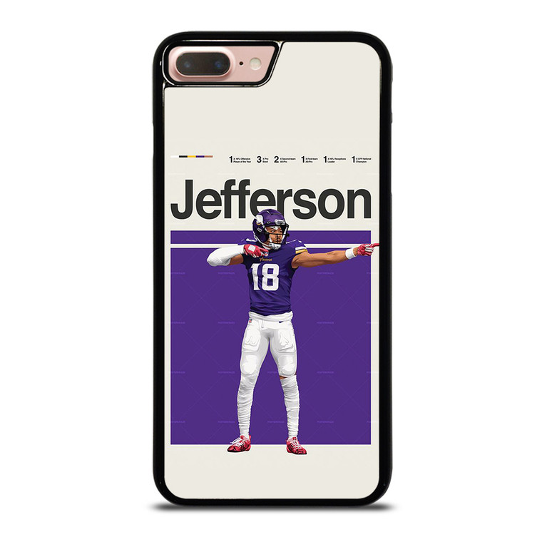 JUSTIN JEFFERSON NFL MINNESOTA VIKINGS iPhone 7 / 8 Plus Case Cover