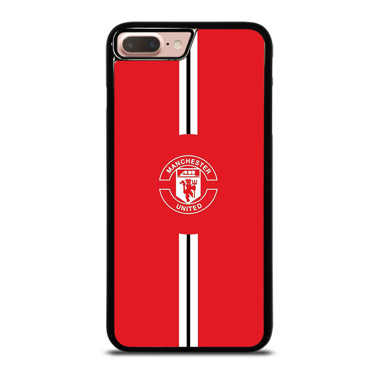MANCHESTER UNITED FC LOGO FOOTBALL CLUB RED DEVILS ICON iPhone 7 / 8 Plus Case Cover