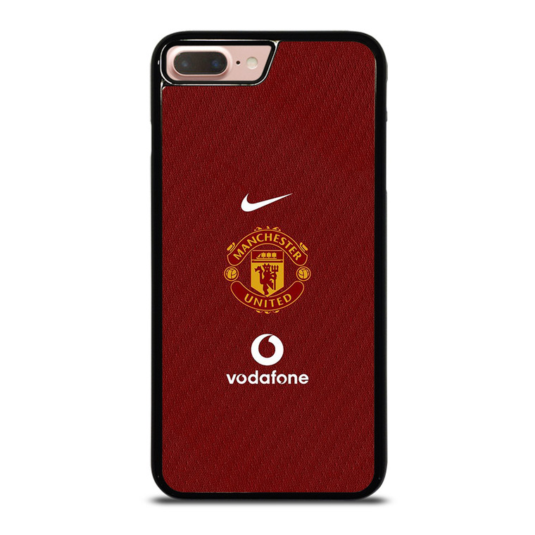 MANCHESTER UNITED FC LOGO FOOTBALL VODAFONE JERSEY iPhone 7 / 8 Plus Case Cover