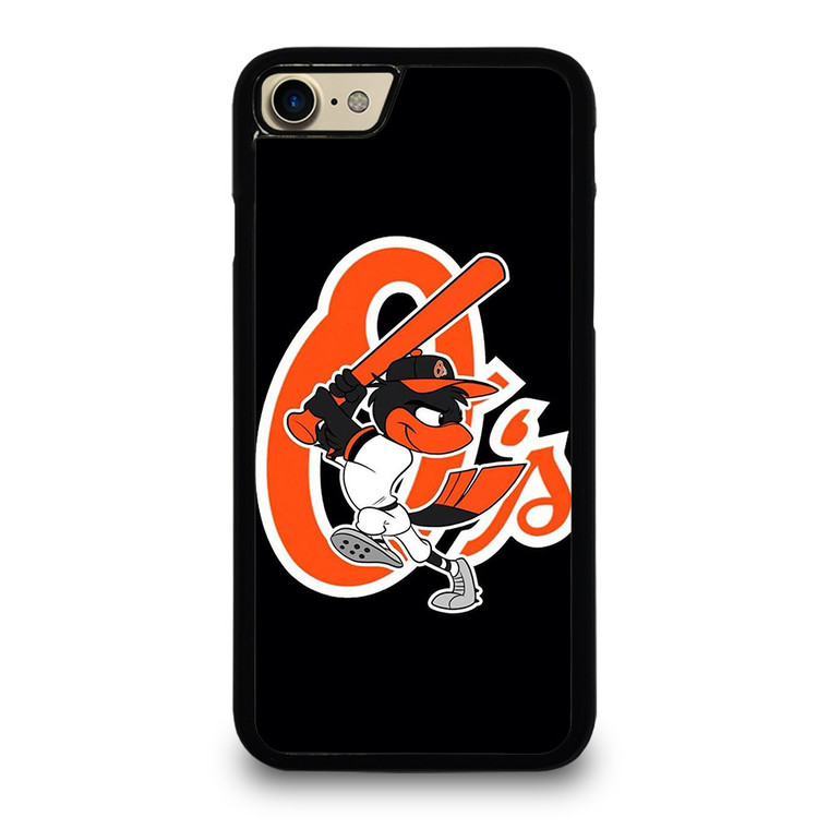 BALTIMORE ORIOLES LOGO BASEBALL TEAM MASCOT iPhone 7 / 8 Case Cover