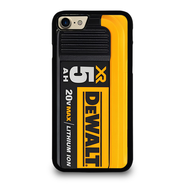 DEWALT TOOL BATTERY MAX XR 5AH iPhone 7 / 8 Case Cover