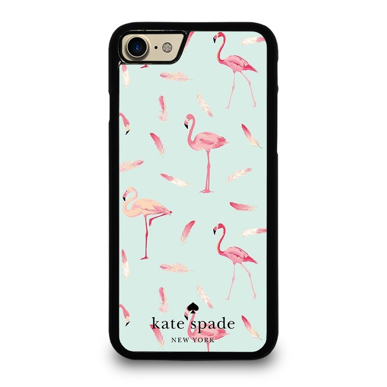 KATE SPADE NEW YORK LOGO FLAMINGOS iPhone 7 / 8 Case Cover