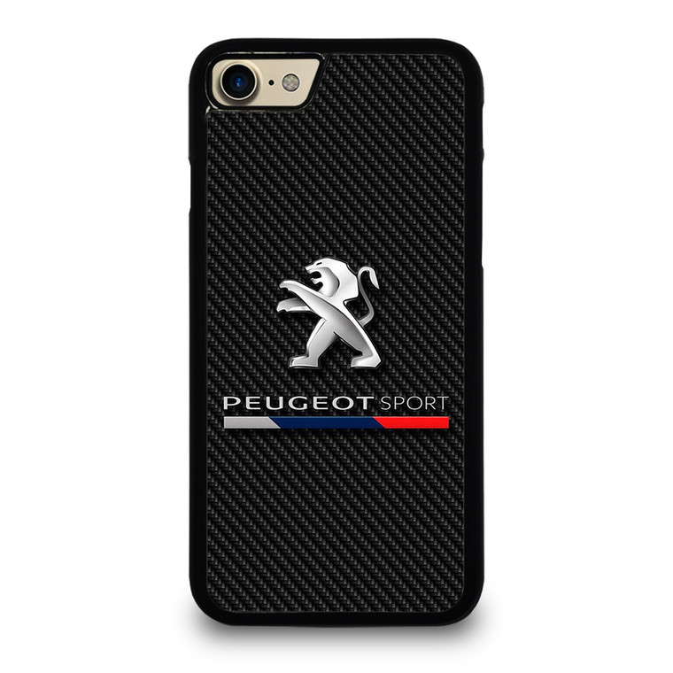 PEUGEOT SPORT CAR CARBON LOGO iPhone 7 / 8 Case Cover