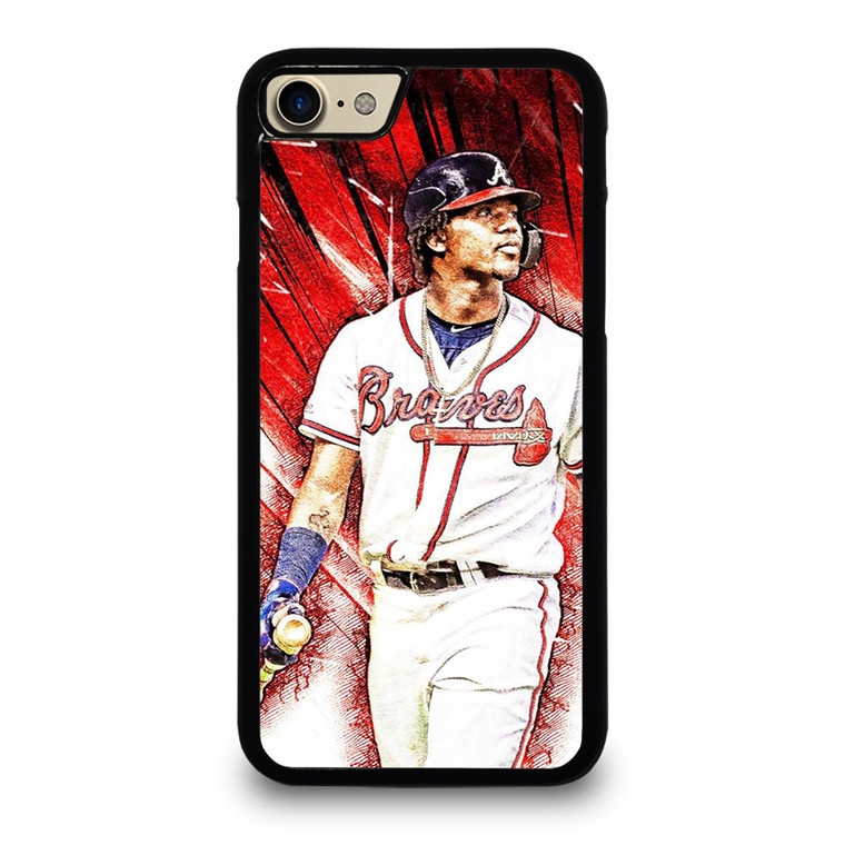 RONALD ACUNA JR ATLANTA BRAVES PLAYER iPhone 7 / 8 Case Cover