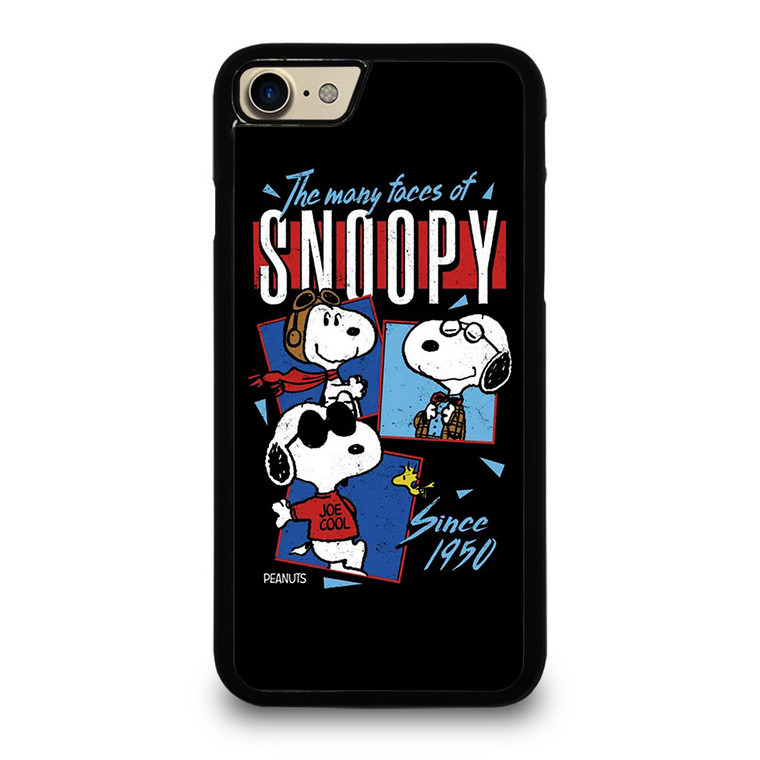 SNOOPY FACES THE PEANUTS CARTOON iPhone 7 / 8 Case Cover