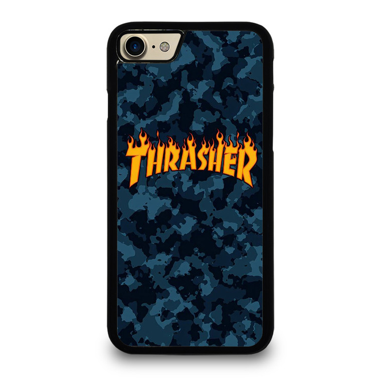 THRASHER SKATEBOARD CAMO BLUE iPhone 7 / 8 Case Cover