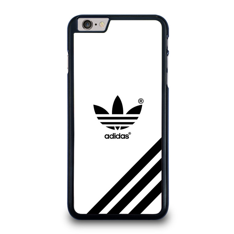 ADIDAS LOGO WHITE CLASSIC STRIPES iPhone 6 / 6S Plus Case Cover