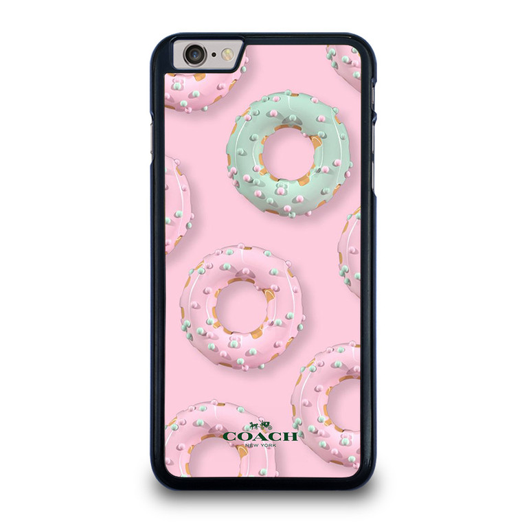 COACH NEW YORK LOGO DONUTS ICON iPhone 6 / 6S Plus Case Cover