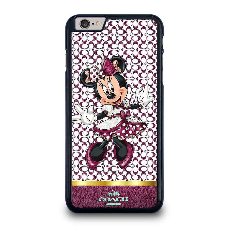 COACH NEW YORK LOGO MINNIE MOUSE DISNEY iPhone 6 / 6S Plus Case Cover
