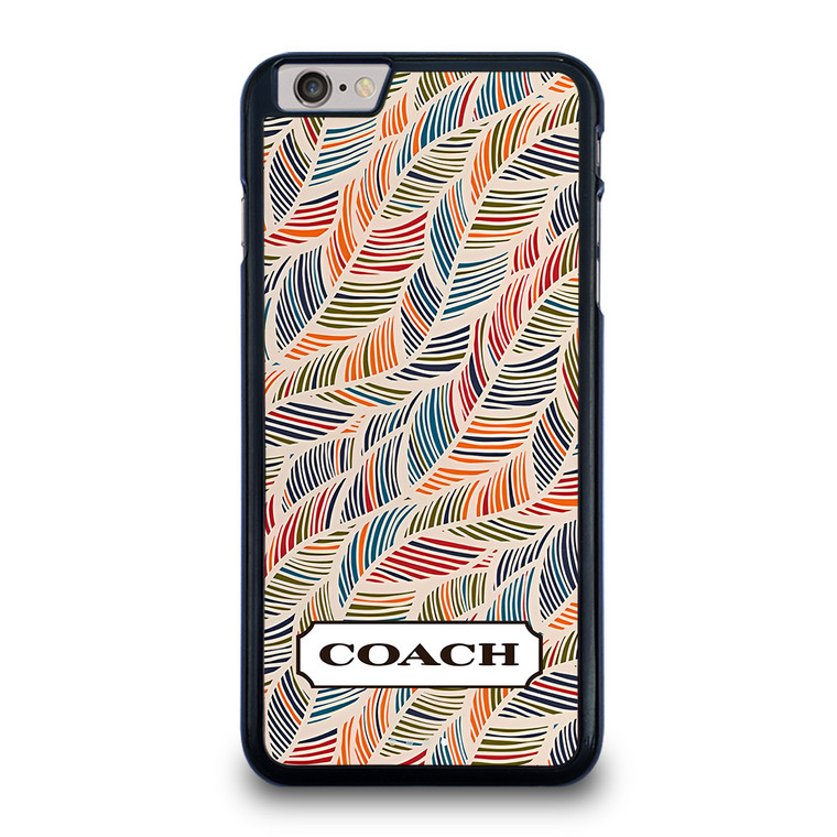 COACH NEW YORK LOGO MONOGRAM SEAMLESS PATTERN iPhone 6 / 6S Plus Case Cover