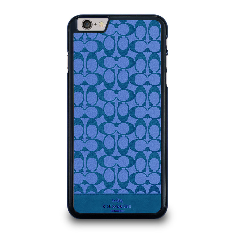 COACH NEW YORK LOGO PATTERN BLUE EMBLEM iPhone 6 / 6S Plus Case Cover