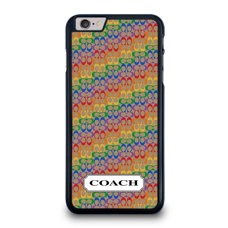 COACH NEW YORK LOGO PATTERN COLORFULI CONS iPhone 6 / 6S Plus Case Cover