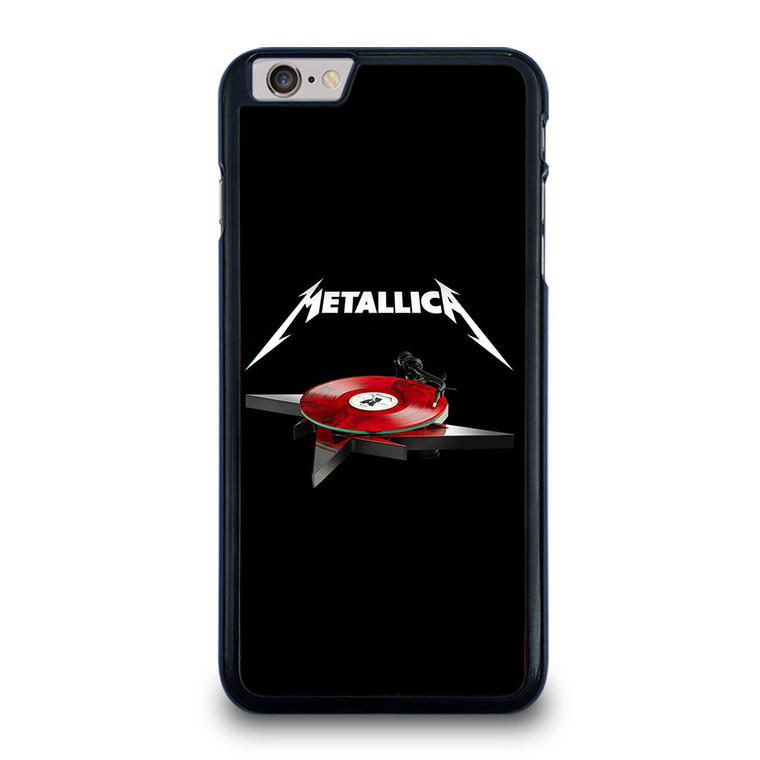 METALLICA BAND LOGO TURNTABLE iPhone 6 / 6S Plus Case Cover
