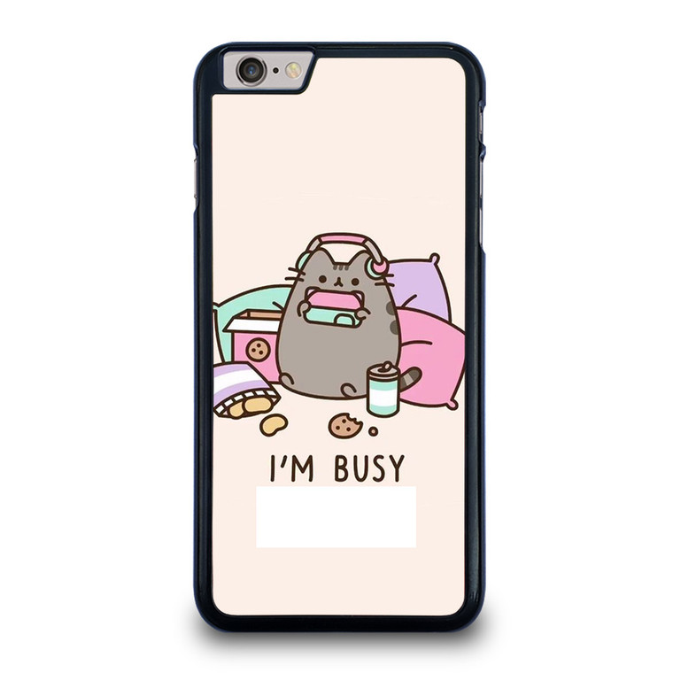 PUSHEEN CAT I'M BUSY iPhone 6 / 6S Plus Case Cover