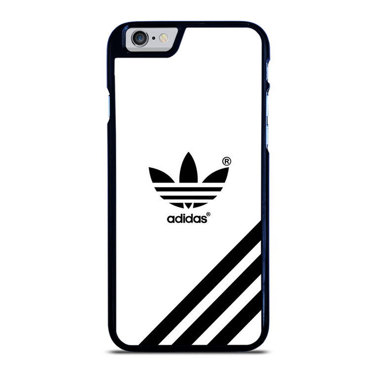 ADIDAS LOGO WHITE CLASSIC STRIPES iPhone 6 / 6S Case Cover