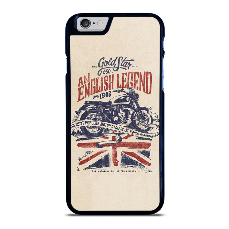 BSA MOTORCYCLE BRITISH GOLD STAR iPhone 6 / 6S Case Cover