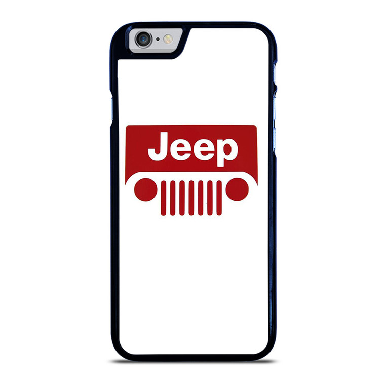 JEEP CAR LOGO RED iPhone 6 / 6S Case Cover