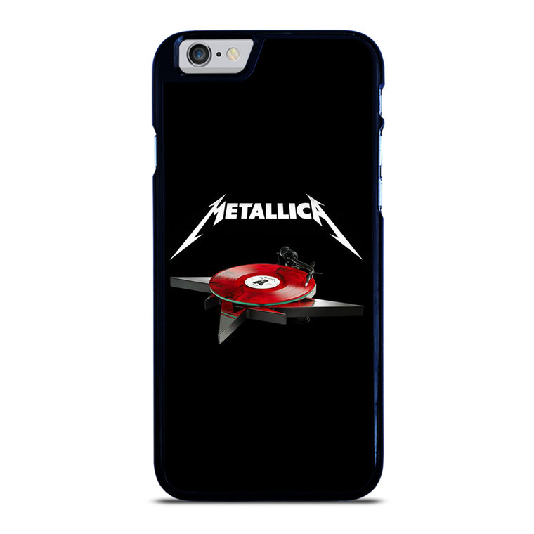 METALLICA BAND LOGO TURNTABLE iPhone 6 / 6S Case Cover