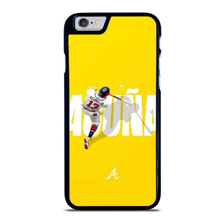 RONALD ACUNA JR ATLANTA BRAVES 13 iPhone 6 / 6S Case Cover