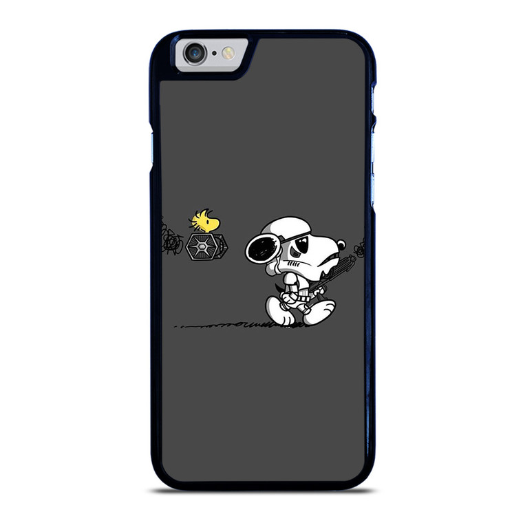 SNOOPY AND WOODSTOCK THE PEANUTS STAR WARS iPhone 6 / 6S Case Cover