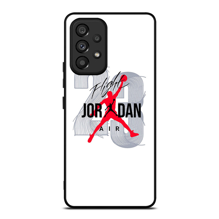 AIR JORDAN NIKE 23 FLIGHT LOGO Samsung Galaxy A53 Case Cover
