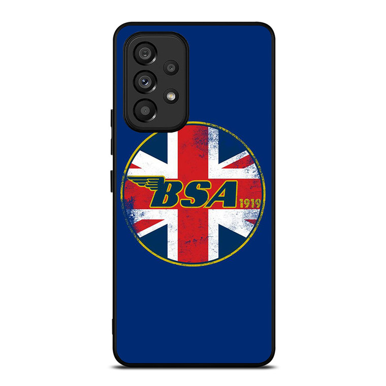 BSA MOTORCYCLE LOGO 1919 UNION JACK Samsung Galaxy A53 Case Cover