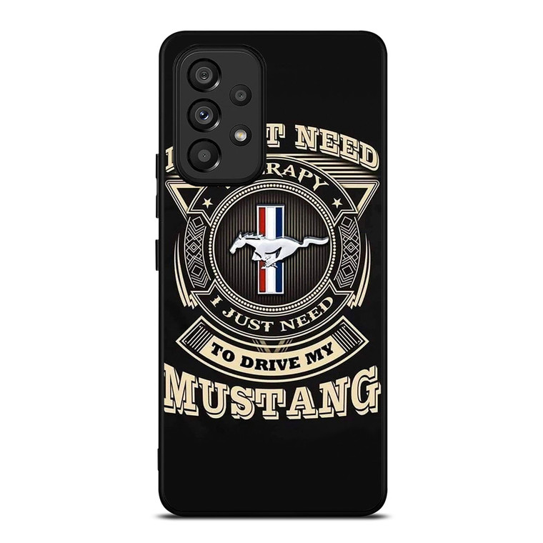 FORD MUSTANG LOGO DRIVE Samsung Galaxy A53 Case Cover