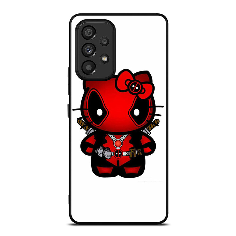 HELLO KITTY DEADPOOL MARVEL Samsung Galaxy A53 Case Cover