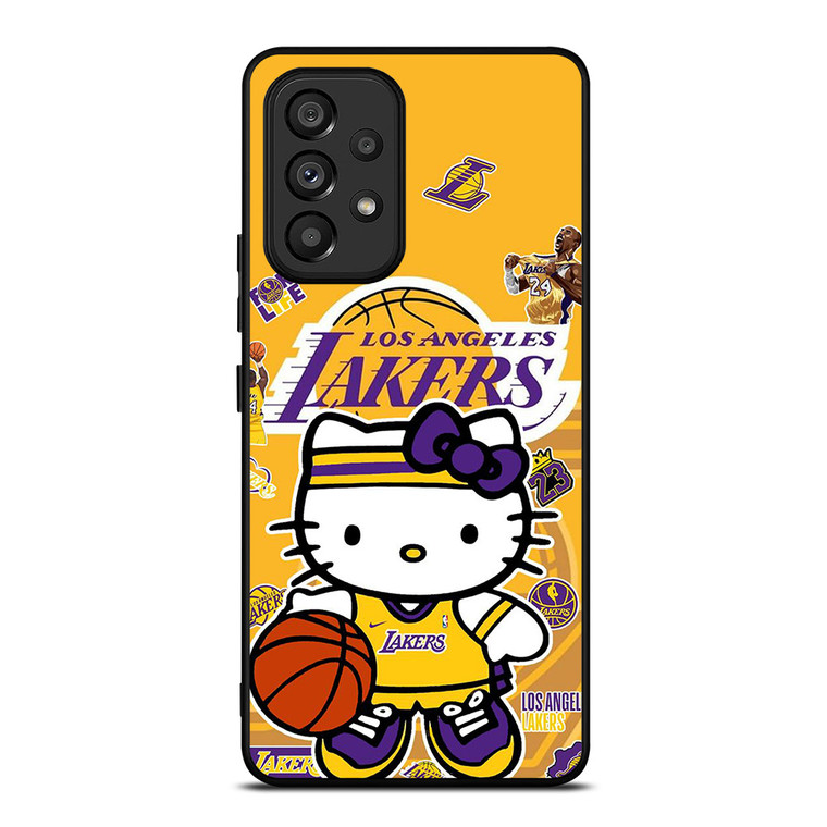 HELLO KITTY LA LAKERS KOBE BRYANT Samsung Galaxy A53 Case Cover