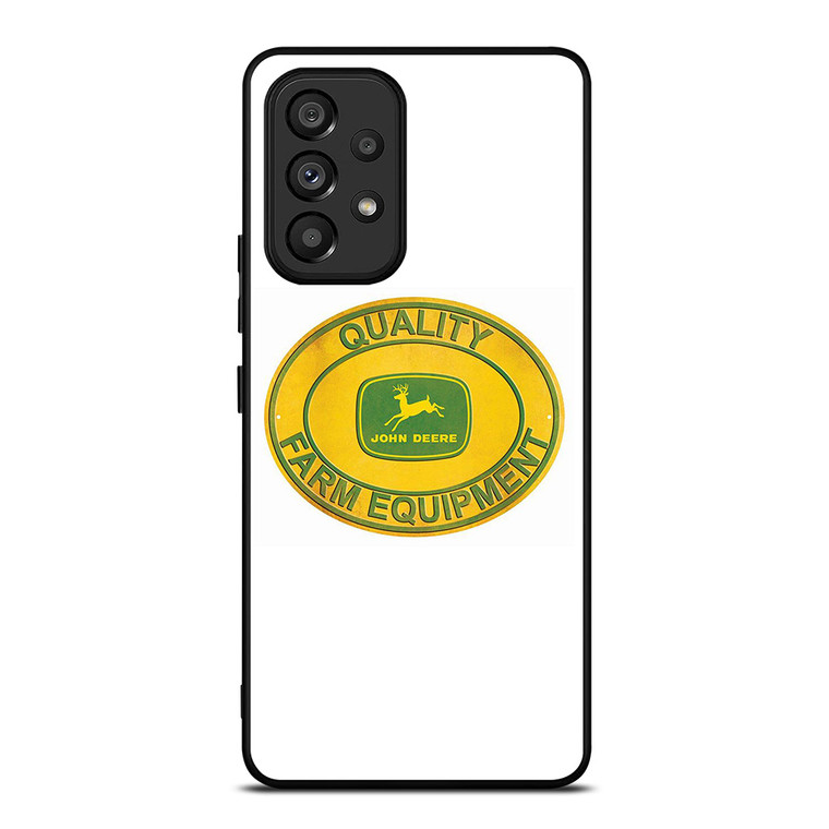 JOHN DEERE TRACTOR LOGO FARM EQUIPMENT Samsung Galaxy A53 Case Cover