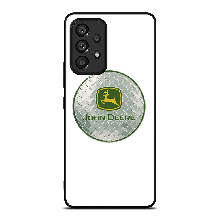 JOHN DEERE TRACTOR METAL LOGO Samsung Galaxy A53 Case Cover
