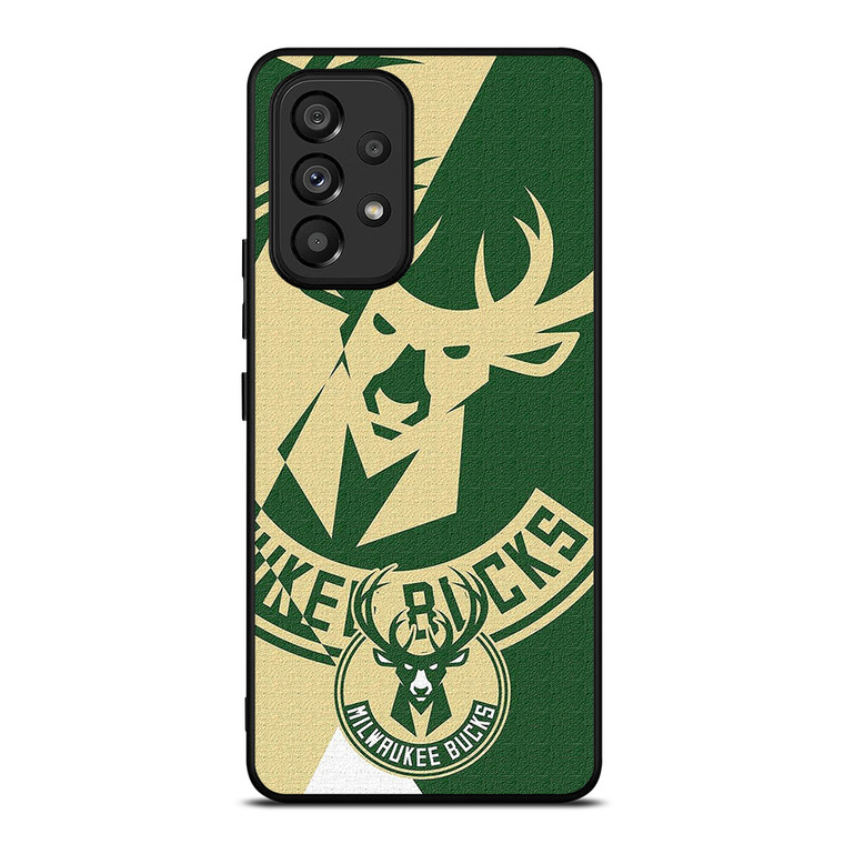 MILWAUKEE BUCKS LOGO BASEBALL TEAM ICON Samsung Galaxy A53 Case Cover