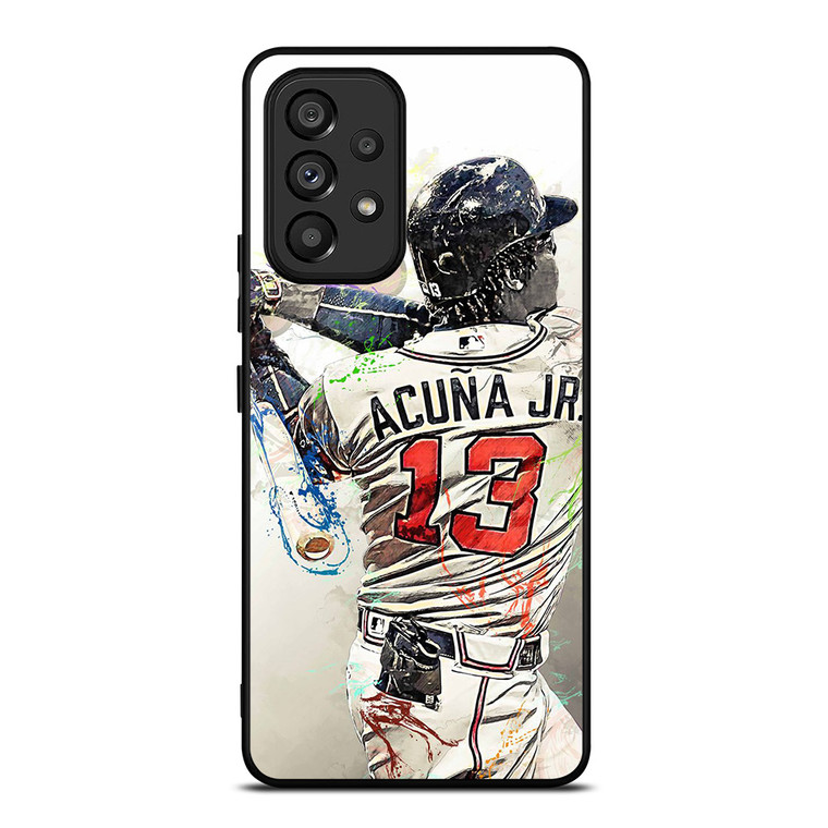 RONALD ACUNA JR 13 ATLANTA BRAVES Samsung Galaxy A53 Case Cover