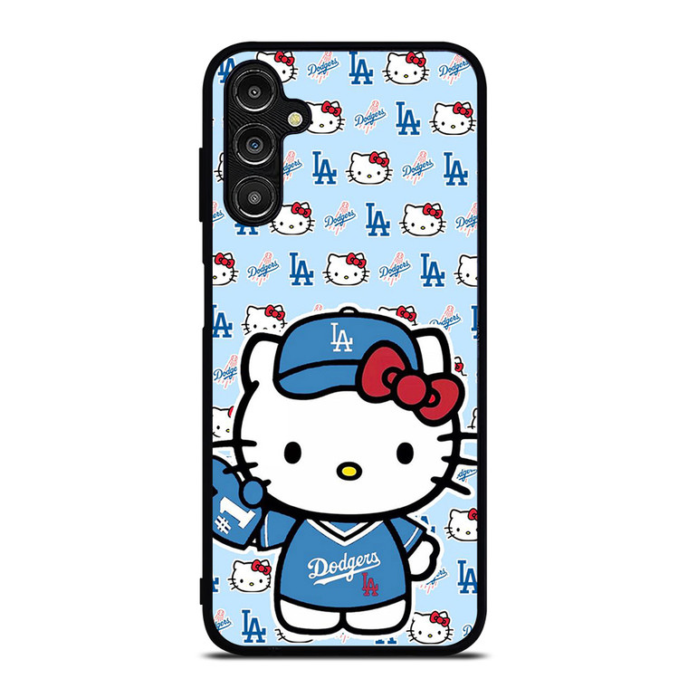 HELLO KITTY LA DODGERS LOS ANGELES BASEBALL Samsung Galaxy A14 Case Cover