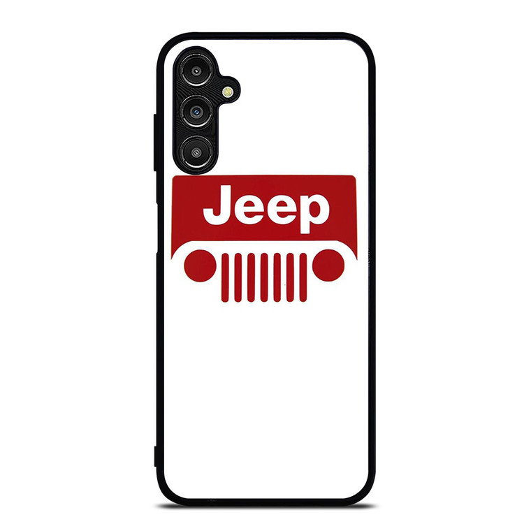 JEEP CAR LOGO RED Samsung Galaxy A14 Case Cover