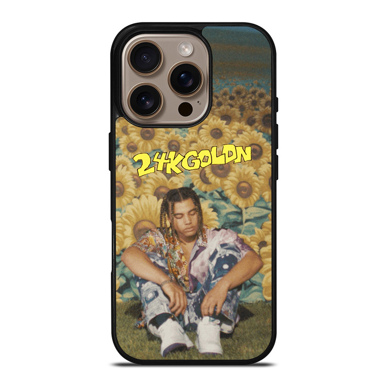 24KGOLDN MOOD SUN FLOWER iPhone 16 Pro Case Cover