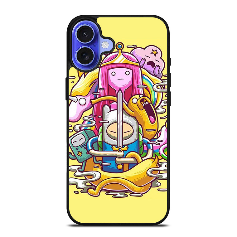 ADVENTURE TIME CARTOON iPhone 16 Case Cover