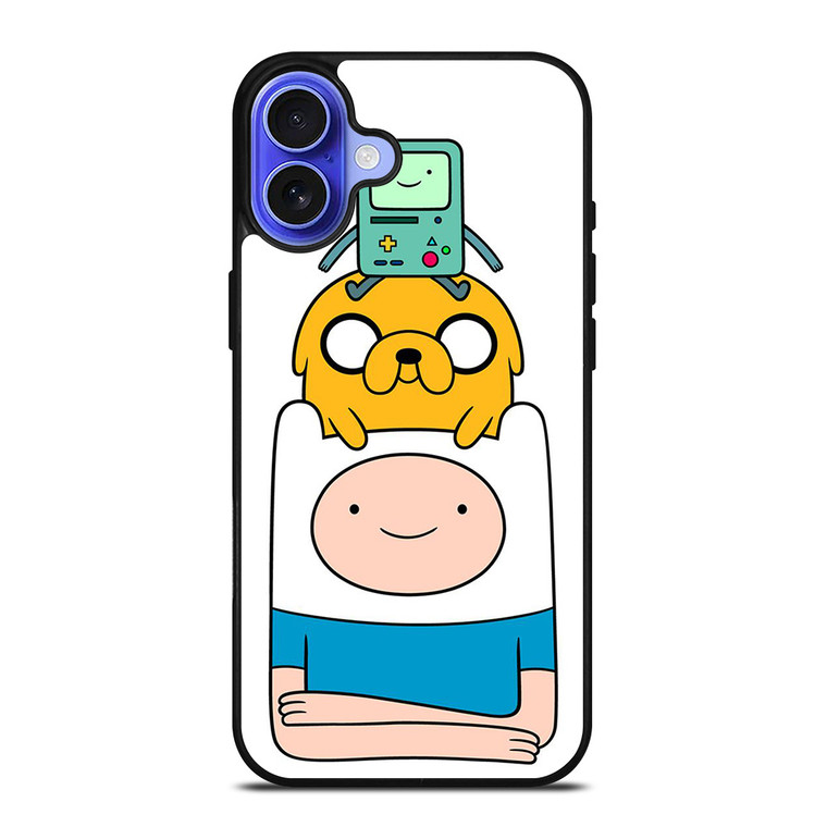 ADVENTURE TIME FINN JAKE BMO iPhone 16 Case Cover ADVENTURE TIME FINN JAKE BMO iPhone 16 Case Cover