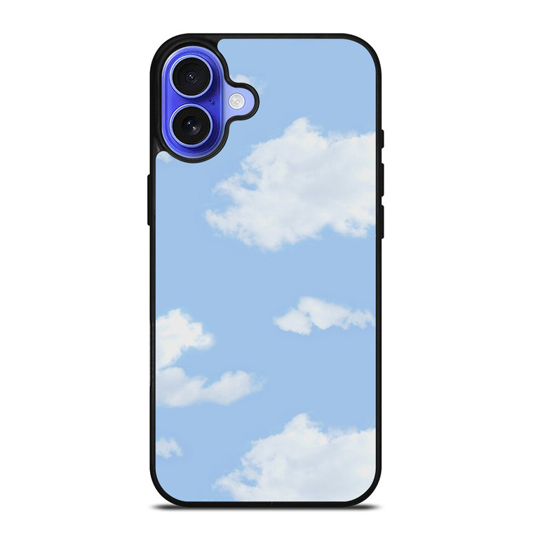 AESTHETIC BLUE SKIES iPhone 16 Case Cover