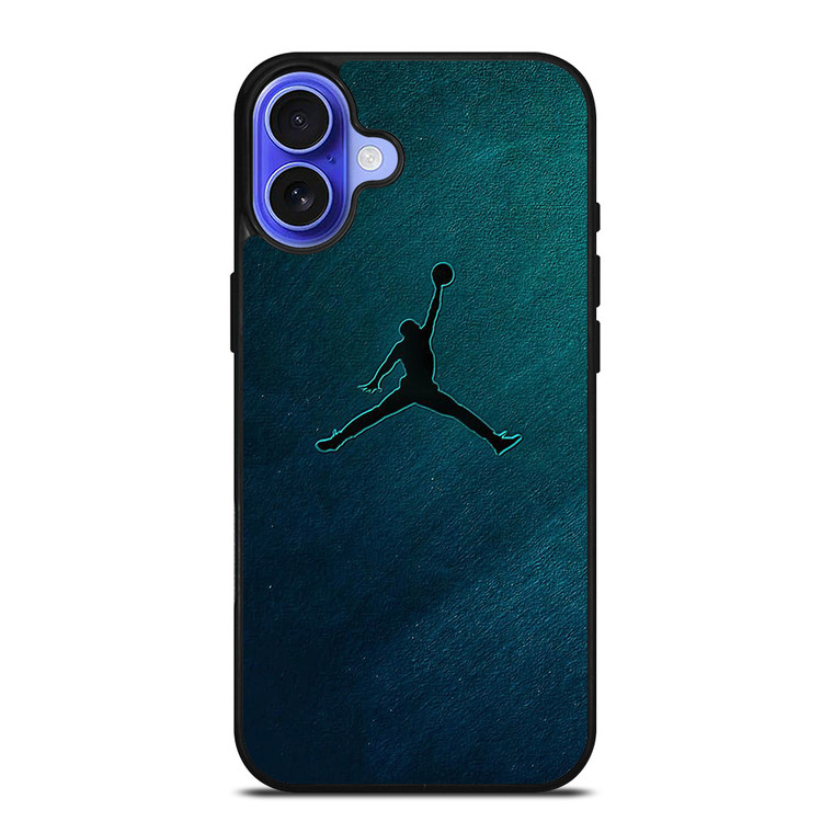 AIR JORDAN LOGO NIKE BLUE iPhone 16 Case Cover