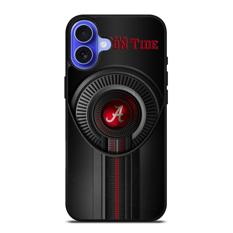 ALABAMA CRIMSON TIDE FOOTBALL LOGO iPhone 16 Case Cover