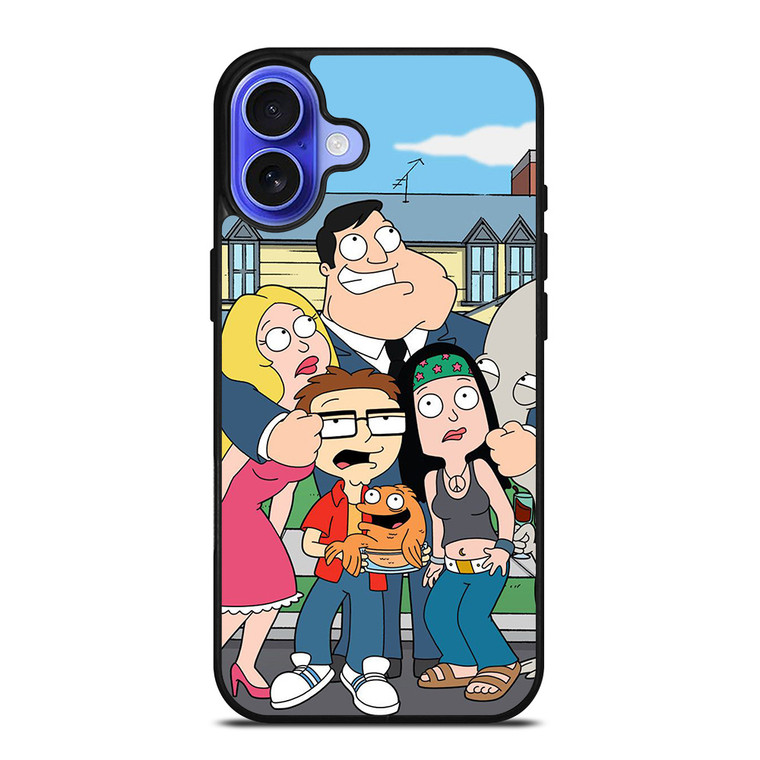 AMERICAN DAD ALL CAST iPhone 16 Case Cover