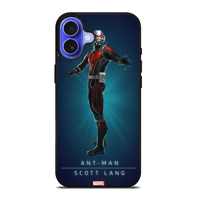 ANT-MAN SUPER HERO MARVEL iPhone 16 Case Cover ANT-MAN SUPER HERO MARVEL iPhone 16 Case Cover