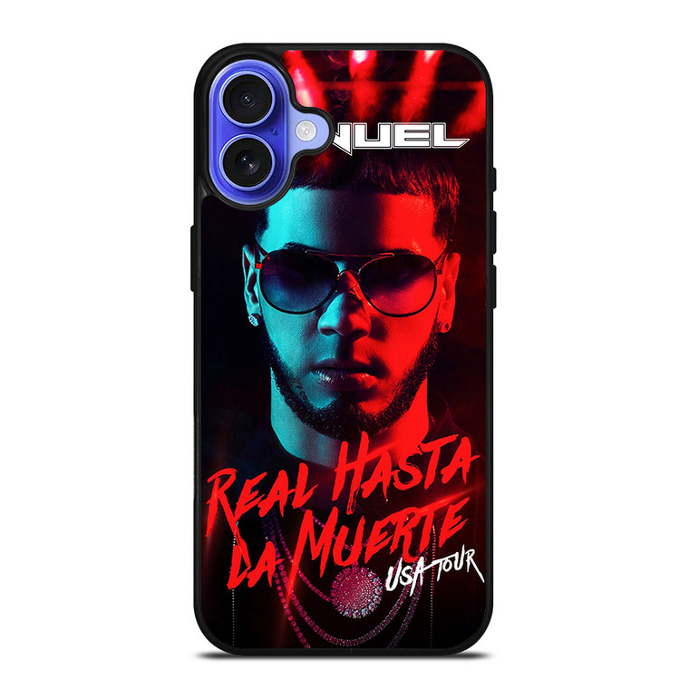 ANUEL AA REAL HASTA LA MUERTE USA TOUR iPhone 16 Case Cover