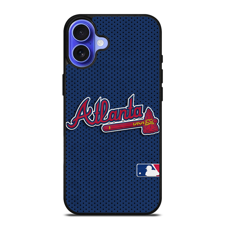 ATLANTA BRAVES JERSEY LOGO iPhone 16 Case Cover