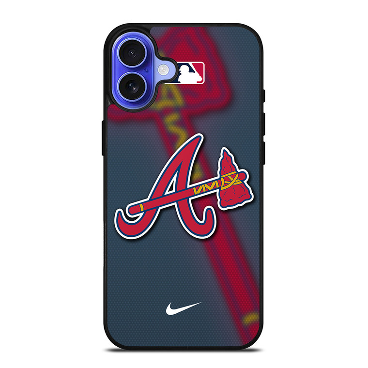 ATLANTA BRAVES MLB LOGO iPhone 16 Case Cover