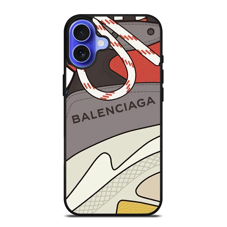 BALENCIAGA SHOES LOGO iPhone 16 Case Cover
